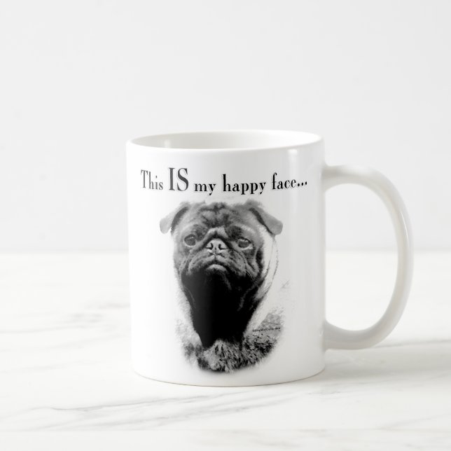 Mug Carlin Joyeux visage (Droite)