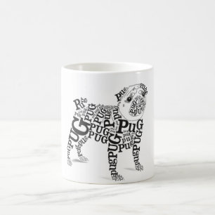 Mug Carlin typographique