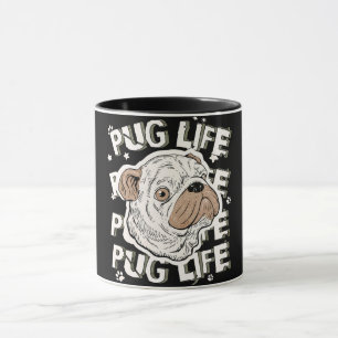 Mug Carlin Vie Animal Chien