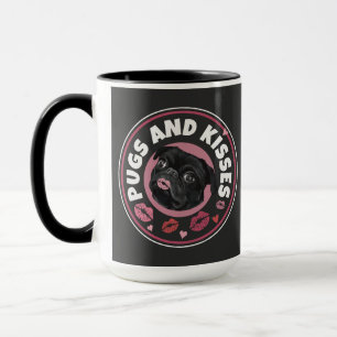 Mug Carlins Et Baisers Chien Pun Amateurs de Carli