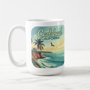 Mug Carlsbad California San Diego Vintage