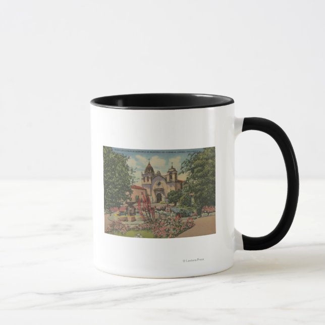 Mug Carmel, CA - Mission San Carlos De Borromeo (Droite)