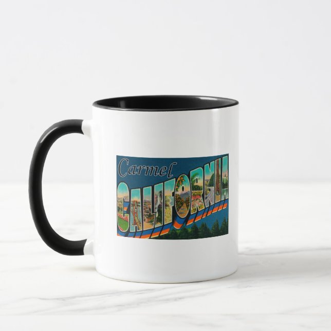 Mug Carmel, Californie - Scènes de grandes lettres (Gauche)