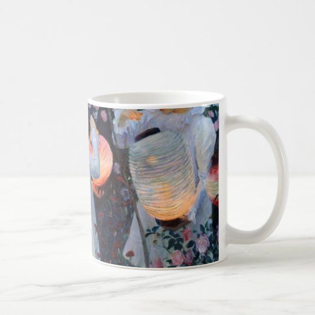 Mug Carnation de John Singer Sargent, Lily, Lily, Rose (Droite)