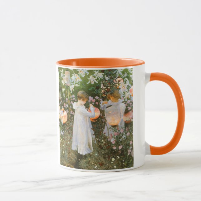 Mug Carnation, Lily, Lily, Rose Par John Singer Sargen (Droite)