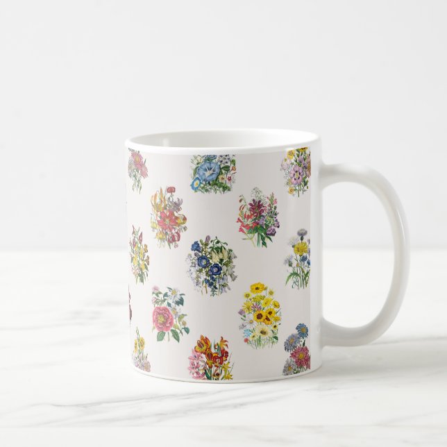 Mug Carnaval de fleurs (Droite)