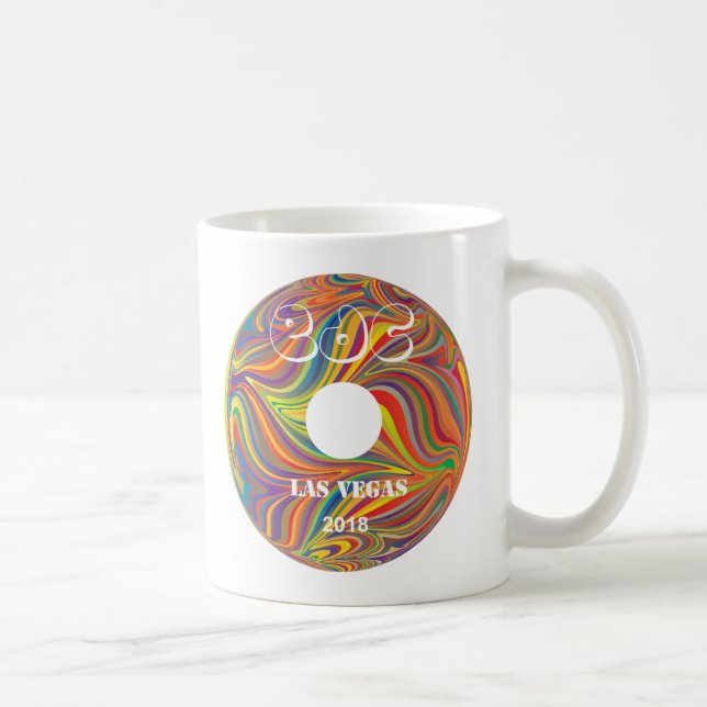 Mug Carnaval de marguerite électrique (Droite)