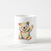 carnet d'ours peint