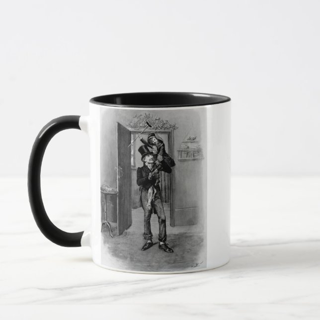 Mug Carol de Noël : Minuscule Tim (Gauche)