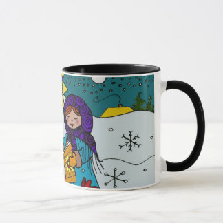 Mug Carolers ukrainiens de Noël