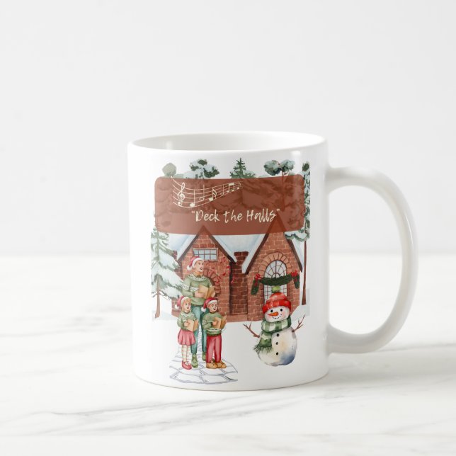 Mug Caroleurs de Noël (Droite)