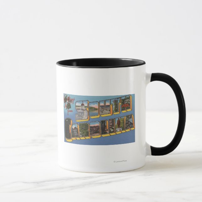 Mug Caroline du Sud - Scènes de grandes lettres (Droite)