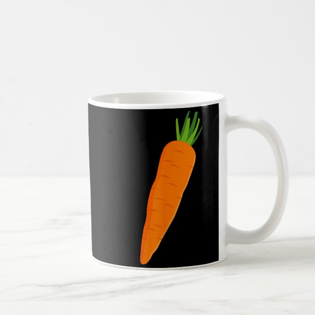 Mug Carotte de légume drôle Halloween (Droite)