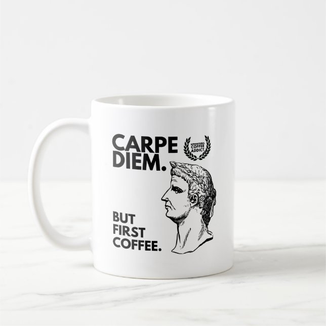 Mug Carpe Diem Mais Premier Café (Gauche)