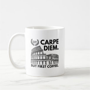 Mug Carpe Diem Mais Premier Café - Colisée