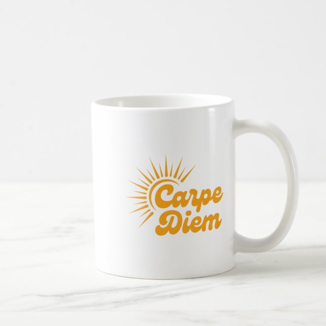 Mug Carpe Diem Sunrise Premium  (Droite)