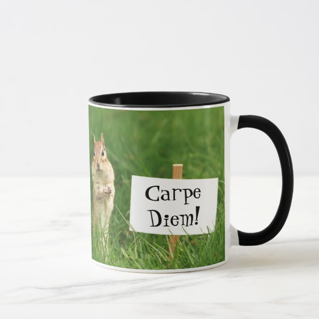 Mug Carpe Diem ! Tamia avec le signe (Droite)