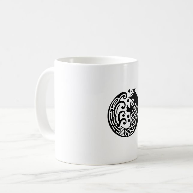 Mug Carpe et onde (Devant gauche)