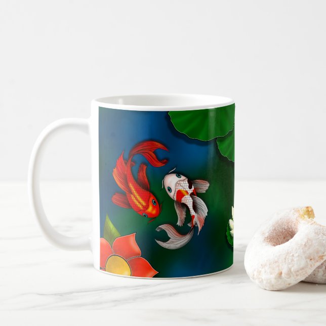 Mug Carpe Koï (Avec donut)