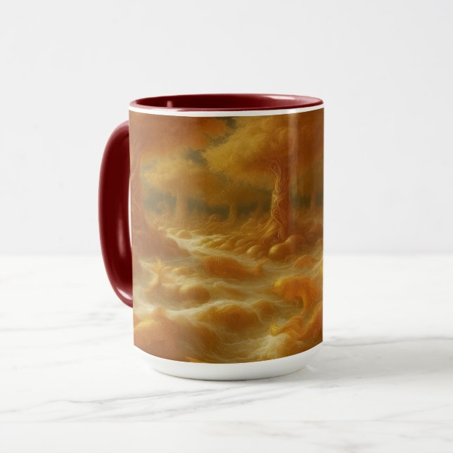 Mug Carpe Koï Dorée (Devant gauche)