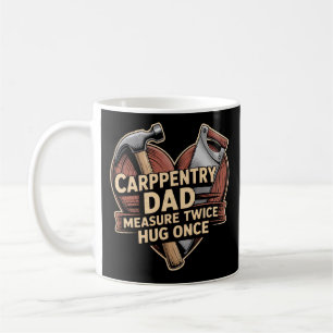 Mug Carponnerie de coeur à grains chauds papa Outils