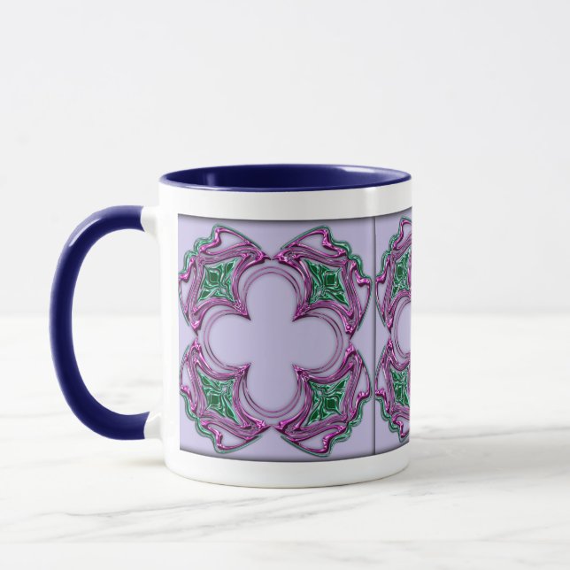 Mug Carré bijoux Art Nouveau 2 (Gauche)