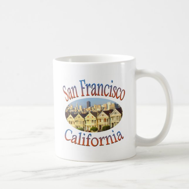 Mug Carré de San Francisco Alamo (Droite)