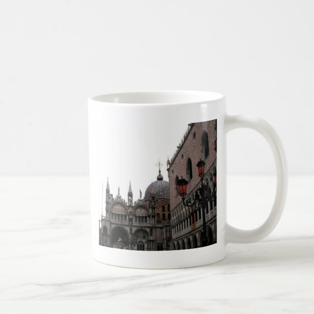 Mug Carré et Basilique Saint-Marc (Droite)