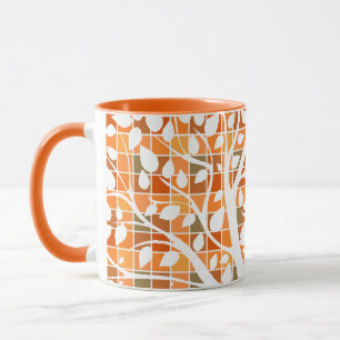 Mug Carré et feuille