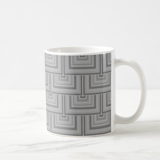 Mug Carré gris (Droite)