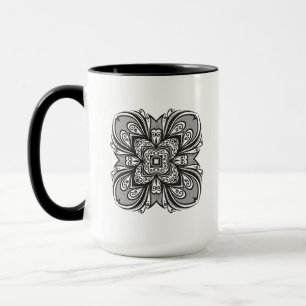 Mug Carré noir de Deco inspiré