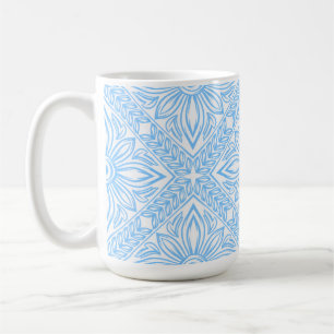 Mug Carreau décoratif italien de la Méditerranée bleue