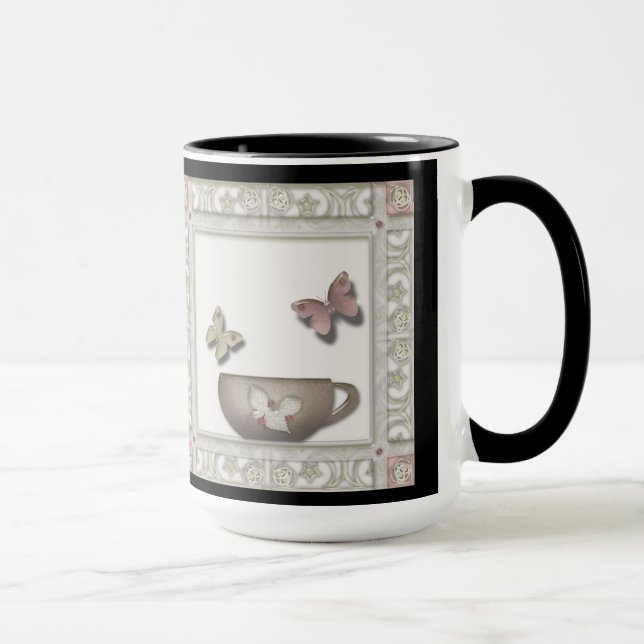 Mug Carreau pour la cuisine . (Droite)