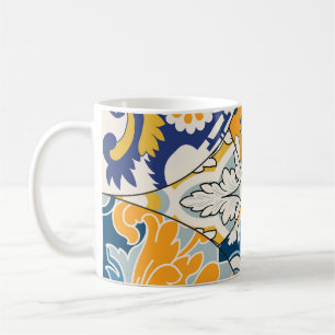 Mug Carreaux azulejos Patchwork Fond d'écran Vintage