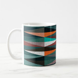 Mug Carreaux de diamant : sol coloré Mosaïque