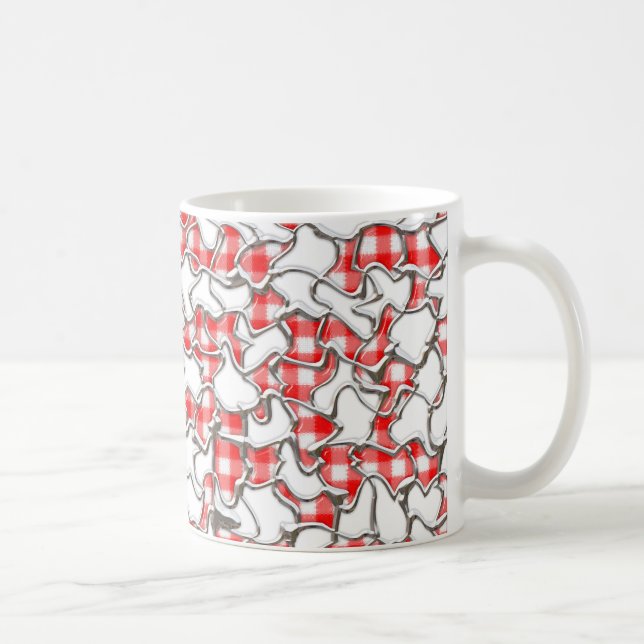 Mug Carreaux de mosaïque Gingham (Droite)