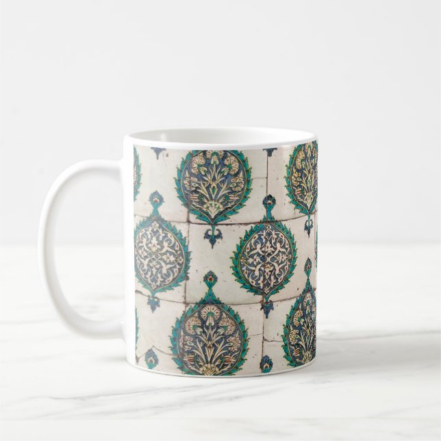 Mug Carreaux d'Iznik verts (Gauche)