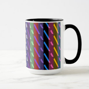 Mug Carreaux géométriques décoratifs Motif mosaïque #4