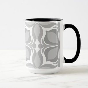 Mug Carreaux géométriques neutres