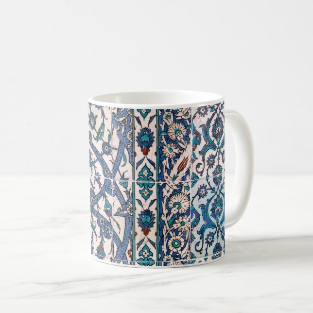Mug Carreaux Iznik entremêlés (Devant droit)