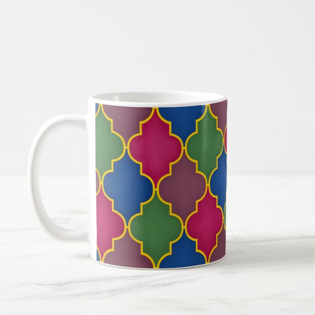 Mug Carreaux marocains Lilac Bohème (Gauche)