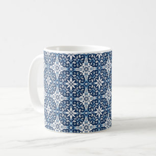Mug Carreaux Portugais Vintage Bleu Et Blanc Case-Mate