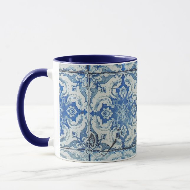 Mug Carreaux portugais Vintages Motif - Azulejo (Gauche)