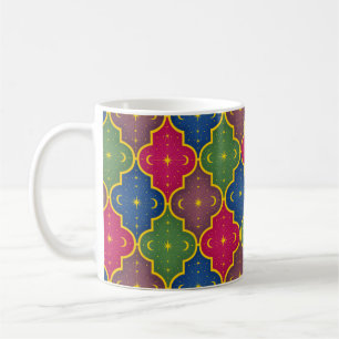 Mug Carrelage marocain céleste Bohème