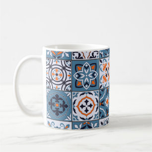 Mug Carrelage marocain : Vintage Élégance sans Seamles