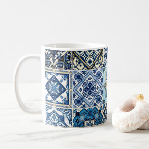 Mug Carrelage méditerranéen, Portugais, Azulejo, Majol