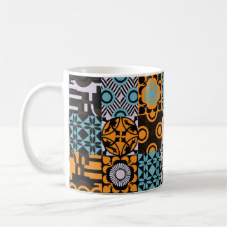 Mug Carrelage vintage : détails de décoration complexe