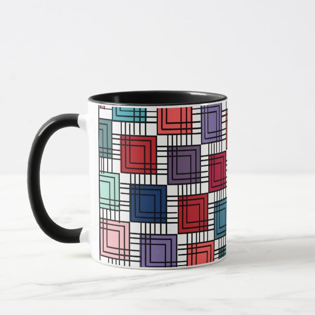 Mug Carrés Art déco (Gauche)