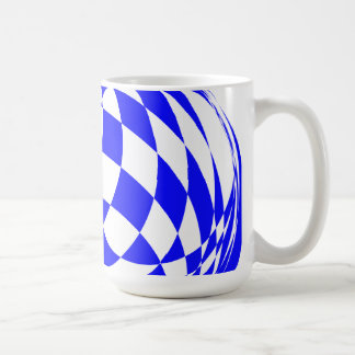 Mug - Carrés de tableau de bord déformés