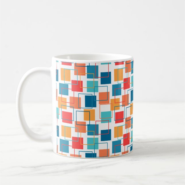 Mug Carrés et grands titres (Gauche)